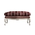 Keoma Chinook Armchair: Elegant and Comfortable 3D model small image 3