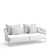 Outdoor Comfort: Talenti 2 Seater Sofa 3D model small image 4