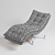 Sakura Recliner Chair: Stylish Comfort 3D model small image 7