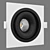 Sleek Rotating LED Downlight 3D model small image 2