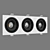 Sleek Rotating LED Downlight 3D model small image 4