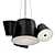 Modern Cone Pendant Lights: Adela 3D model small image 1