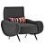 Cassina2: Elegant Marco Zanuso Chair 3D model small image 2
