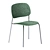Sleek PET Felt Stack Chair 3D model small image 7