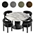 Tom Dixon Fabric Chair 3D model small image 1