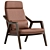 Luxurious Armchair: Porada Loretta 3D model small image 6