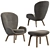 Sebastian Herkner Rolf Benz 594: Sophisticated Armchair 3D model small image 1