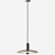 LU Pendant: Sleek and Stylish Lighting 3D model small image 3