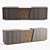 Horo 2015: Stylish Sideboard 3D model small image 1