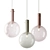 Elegant Sphaerae Pendant Light 3D model small image 1