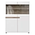 Linate Showcase Wardrobe 3D model small image 2