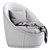 Elevate your space with Ether Swivel Chair 3D model small image 5