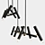 Elegant Leeds Pendant Lights 3D model small image 2