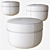 Miles Domi Pouf: Sleek 3D Design 3D model small image 3