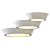 Sonneman Oculus Ceiling Light 3D model small image 4