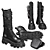 PRADA Monolith Combat Boots 3D model small image 3