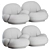 Pacha 2 Seater Sofa: Stylish Comfort by GUBI 3D model small image 4