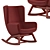 Modern Arca Chair: Stylish and Versatile 3D model small image 1