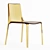 Elegant Acrylic Dining Chair 3D model small image 5
