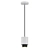White LED Ceiling Light - Tech Specs 3D model small image 1