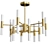 Luxury Crystal Chandelier with 24 Lights 3D model small image 2