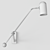 Sleek Stasis Wall Light 3D model small image 4