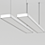 Sleek German Pendant Lamp: Caleo-G1/P1 by Lightnet 3D model small image 3