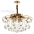 Elegant Crystal Chandelier: Vb Collection 3D model small image 1