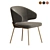 Elegant Eichholtz Kinley Dining Chairs 3D model small image 2