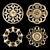 Elegant Wall Rosettes: 2016 Edition 3D model small image 4