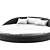 Gamma Jazz Bed: Modern Elegance for Pure Comfort 3D model small image 2