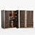 Elegant Page Bar Cabinet: Stylish & Functional 3D model small image 2