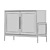 Modern Black Showcase: 105x78x40 cm 3D model small image 5