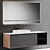 Elegant Edone Vanity Set 3D model small image 2