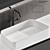 Elegant Edone Vanity Set 3D model small image 4