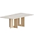 Harbour Chair and Androgyne Dining Table Set 3D model small image 4