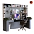 Modern Work Space: workplace_012 3D model small image 6