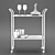 Stylish Bar Cart: Accessories Included 3D model small image 4