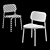 HAY Soft Edge 12 - Modern Upholstered Chair 3D model small image 4