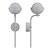 Spherical Metal Wall Lamp 3D model small image 3