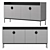 Modern UNO Sideboard, 190cm 3D model small image 1