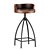 Sleek and Stylish Hinkley Bar Stool 3D model small image 1