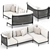 Anatra Collection: Stylish Modular Set 3D model small image 2