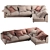 BELMONT S TurboSmooth Sofa 3D model small image 1