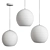 Sleek Glass Metal Design 3D model small image 2