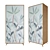 Floral Print Wardrobe: Compact and Stylish 3D model small image 6