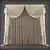 High-Quality Polys & Verts Curtains 3D model small image 1