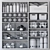  Storage Organizer Set for Kitchen Pantry or Shelves 3D model small image 5