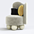 Elegant Peonia Armchair 3D model small image 2