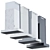 Elica Haiku 600: Powerful Wall-mounted Extractor 3D model small image 1